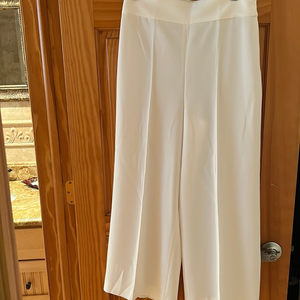 Zara Flared Pants slight mark on back of leg barley noticeable.